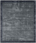 Tapis bicolore sur mesure en viscose pure CRUSHER teinte au choix