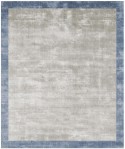 Tapis bicolore sur mesure en viscose pure CRUSHER teinte au choix