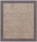 Tapis bicolore sur mesure en viscose pure CRUSHER teinte au choix