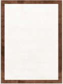 Tapis bicolore sur mesure en viscose pure CRUSHER teinte au choix