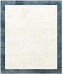 Tapis bicolore sur mesure en viscose pure CRUSHER teinte au choix