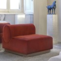 DANDY, fauteuil design original tissu ou cuir