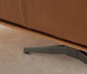 Canapé d'angle 3 places chaise longue dossiers multipositions SWEETY.TM cuir ou tissu