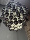 Suspension Verpan Ball argent, déstockage liquidation Vittel