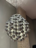 Suspension Verpan Ball argent, déstockage liquidation Vittel