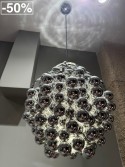 Suspension Verpan Ball argent, déstockage Paris