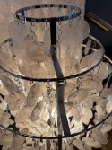 Lampe sur pied FUN 1STM chrome & nacre VERPAN Verner Panton