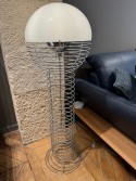 Lampadaire sur pied WIRE blanc Panton 1980, déstockage Paris
