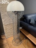 Lampadaire sur pied WIRE blanc Panton 1980, déstockage Paris