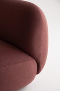 BABYLON, fauteuil design organique en tissu