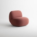 BABYLON, fauteuil design organique en tissu