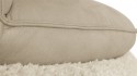 BEACHER, chaise longue de relaxation manuelle pivotante cuir, cuir de taureau ou tissu