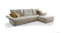 HAPPY.LOUNGE, canapé d'angle ultraconfortable tissu ou cuir