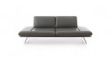 ABALIN, canapé design assises pivotantes chaises longues cuir ou tissu