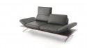 ABALIN, canapé design assises pivotantes chaises longues cuir ou tissu