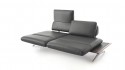 ABALIN, canapé design assises pivotantes chaises longues cuir ou tissu