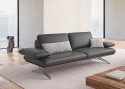 Canapé design ABALIN dossiers déployables cuir ou tissu
