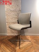 Chaise OFFICE 800 en tissu 100% laine vierge Xénon