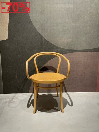 Fauteuil 30 en bois de hêtre courbé teinte naturel
