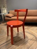 PUNTON chaise bois massif de hêtre couleur RAL Orange