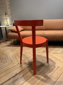 PUNTON chaise bois massif de hêtre couleur RAL Orange