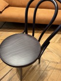 Chaise 18 en bois massif de hêtre teinte Dark wengé