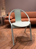 Chaise AGAIN bois massif de hêtre, RAL Aqua Green