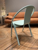 Chaise AGAIN bois massif de hêtre, RAL Aqua Green