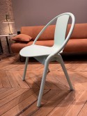 Chaise AGAIN bois massif de hêtre, RAL Aqua Green