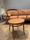 Fauteuil 30 en bois de hêtre courbé teinte Brown Sugar