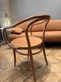 Fauteuil 30 en bois de hêtre courbé teinte Brown Sugar