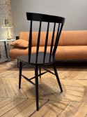 Chaise IRONIK bois massif de hêtre teinte Black