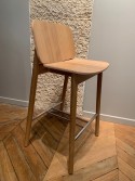 Tabouret AXEL bois massif de chêne naturel