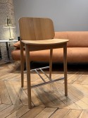 Tabouret AXEL bois massif de chêne naturel