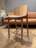 Tabouret AXEL bois massif de chêne naturel