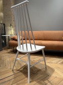 Chaise à barreaux LIVINGSTON hêtre blanc