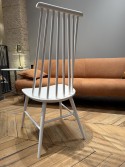 Chaise à barreaux LIVINGSTON hêtre blanc