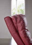 ABSOLUTE, chaise longue cuir/lit de jour électrique
