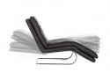 ABSOLUTE, chaise longue cuir/lit de jour électrique