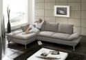 Canapé d’angle LINEflex 3,5 places avec grande chaise longue gauche en cuir ou tissu