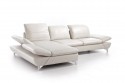 Canapé d’angle LINEflex 3,5 places avec grande chaise longue gauche en cuir ou tissu
