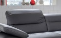 AFFEC.X, canapé d'angle cuir ou tissu 5 places design